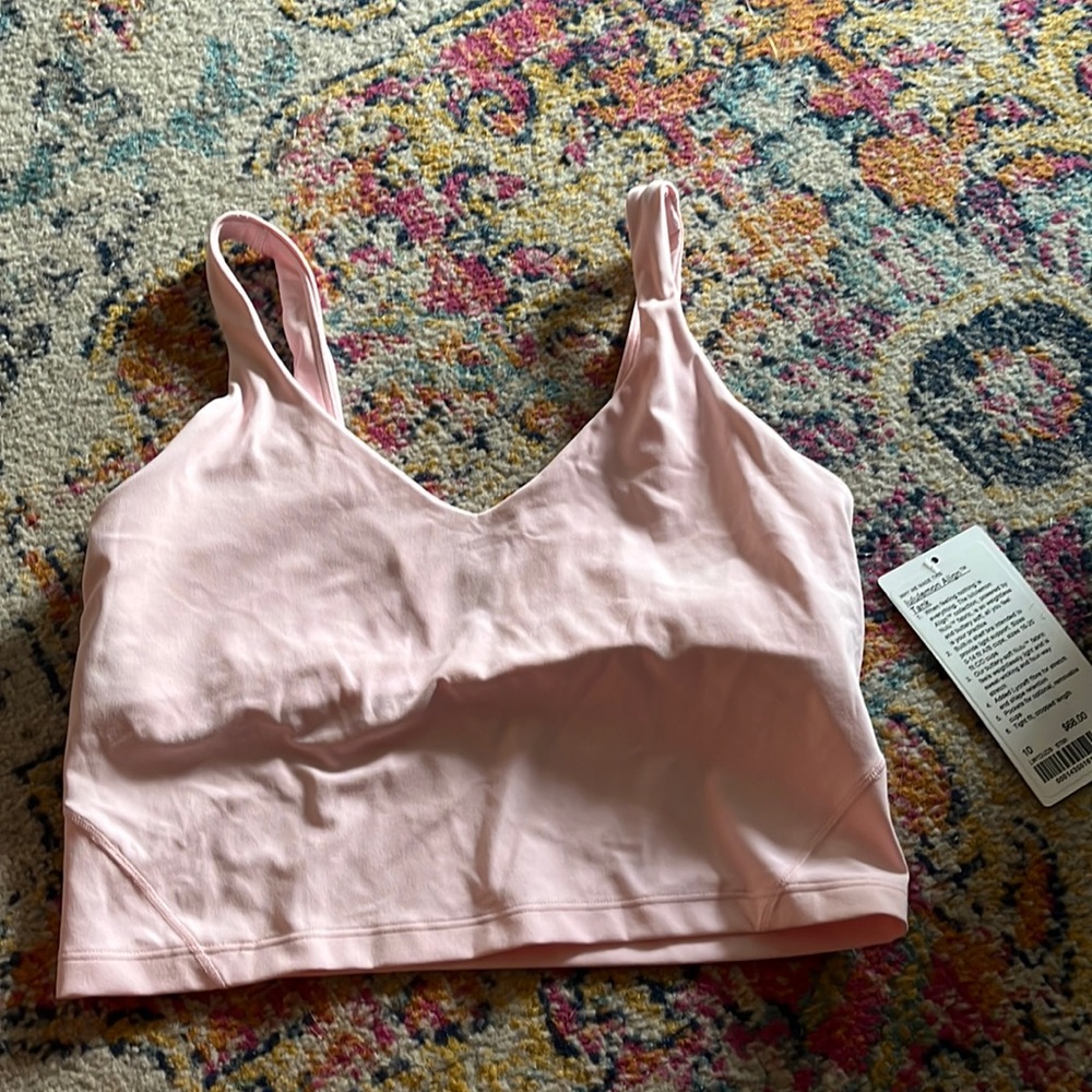 Lululemon align tank top - light baby pink